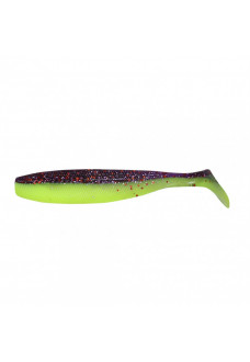 Виброхвост Yaman PRO Sharky Shad, р.4,5 inch, цвет #26 - Violet Chartreuse (уп 5 шт.) YP-SS45-26