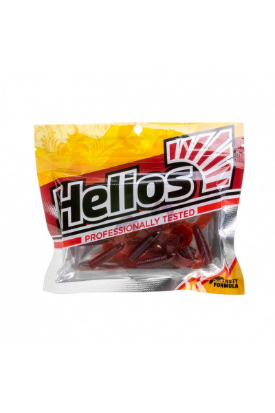 Твистер Helios Credo Double Tail 2,95/7,5 см, цвет Cola 7 шт HS-12-045