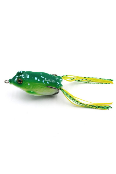 Лягушка-незацепляйка Namazu FROG, 60 мм, 12 г, цвет 12, YR Hooks (BN) #4 N-F60-12-12