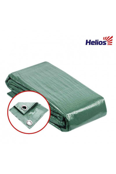 Тент укрывной 4x6 Helios зеленый 90 г/м2 (HS-GR-4*6-90g)