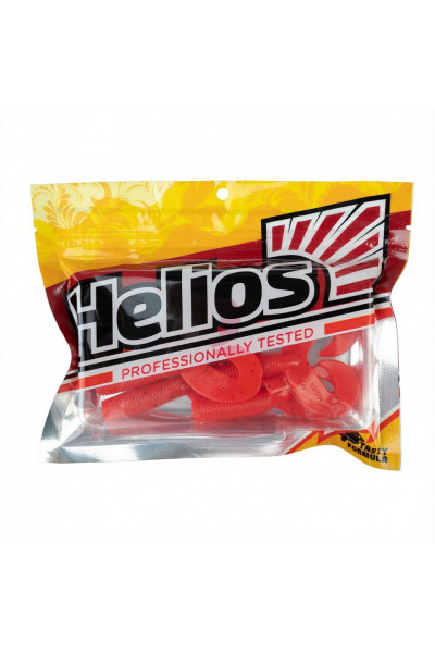 Твистер Helios Credo Double Tail 2,95/7,5 см, цвет Pepper & Red 7 шт HS-12-030