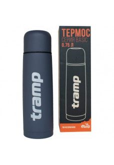 Термос Tramp 0,75 л серый TRC-112