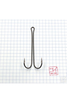 Крючок Koi 3 XL Double Hook № 4/0 , BN, двойник (10 шт.) KH2421-4/0BN