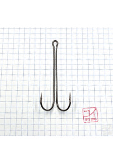 Крючок Koi 3 XL Double Hook № 4/0 , BN, двойник (10 шт.) KH2421-4/0BN