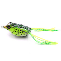 Лягушка-незацепляйка Namazu FROG, 60 мм, 12 г, цвет 17, YR Hooks (BN) #4 N-F60-12-17