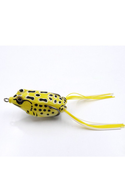 Лягушка-незацепляйка Namazu FROG, 60 мм, 12 г, цвет 16, YR Hooks (BN) #4 N-F60-12-16