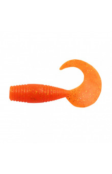 Твистер Yaman PRO Spry Tail, р.3 inch, цвет #03 - Carrot gold flake (уп. 8 шт.) YP-ST3-03