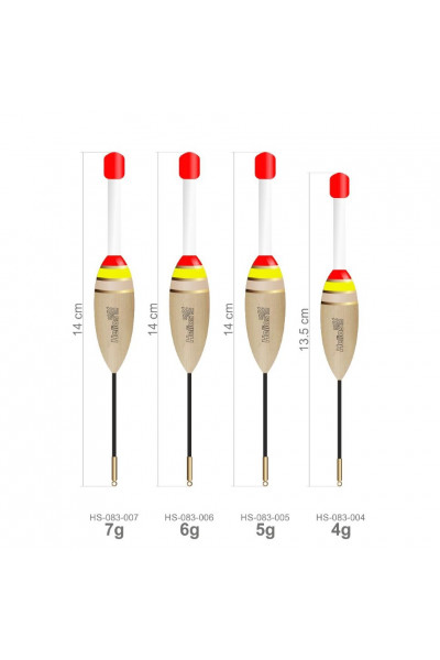 Поплавок Helios 13 см 4 г  HS-083-004