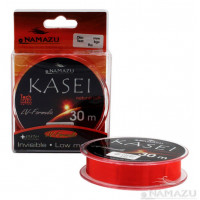 Леска Namazu Kasei, 30 м, 0,16 мм, до 2,16 кг, красный NK30-0,16