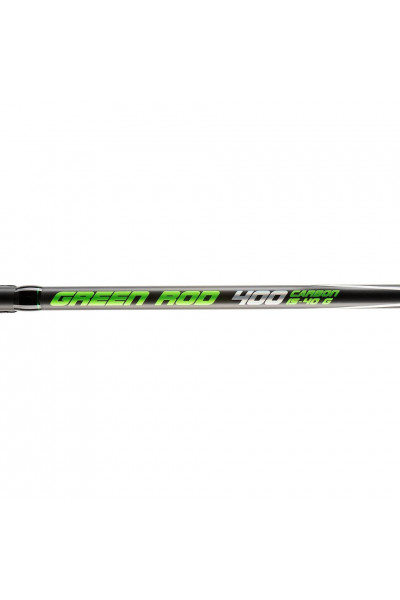 Удилище болонское Nisus Green Rod carbon 6м (15-40г) с кольцами N-GR-600K