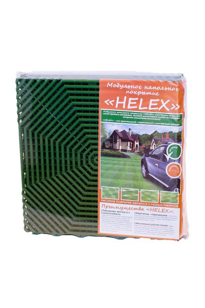 Плитка для садовых дорожек Helex  40х40х1,8 (6 шт)