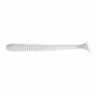 Виброхвост Helios Liny Catcher 2,35"/6 см, цвет White 12 шт HS-5-001