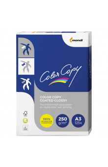 Бумага для цветной лазерной печати Color Copy Glossy А3, 250 г/м2, 125 листов, глянцевая