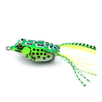 Лягушка-незацепляйка Namazu FROG, 60 мм, 12 г, цвет 19, YR Hooks (BN) #4 N-F60-12-19