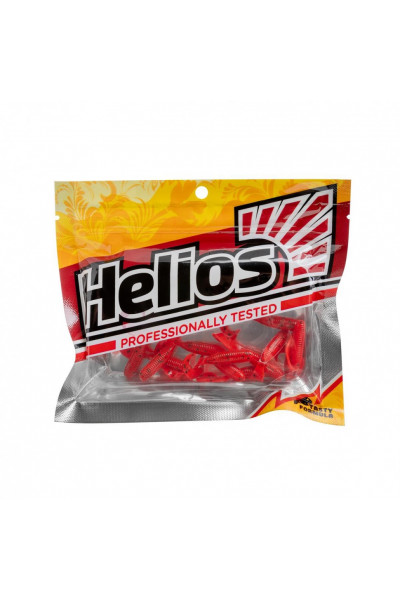 Твистер Helios Тiny Credo 1,55/4 см, цвет Pepper Red 12 шт HS-8-030