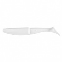 Виброхвост Helios Guru 3,0"/7,62 см, цвет White 9 шт HS-29-001