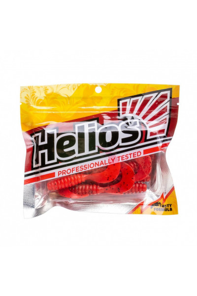 Твистер Helios Credo 2,35/6,0 см, цвет Pepper Red 7 шт HS-10-030