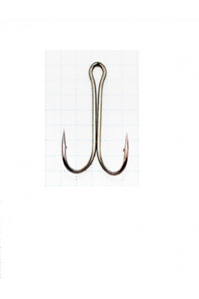 Крючок Koi Short Double Hook № 2/0 , BN, двойник (10 шт.) KH2311-2/0BN