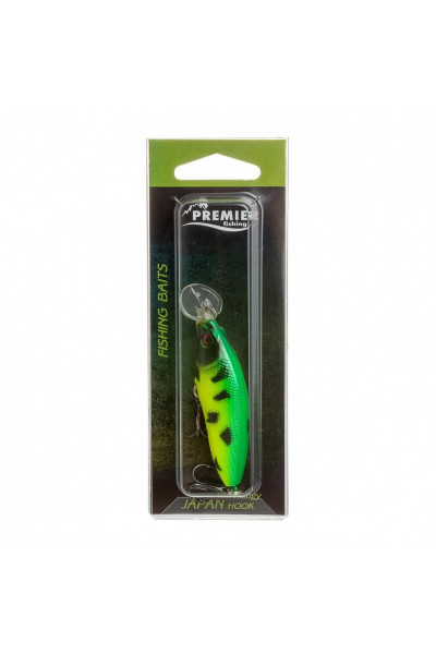 Воблер Premier Fishing Fat Hunter, 65 мм, 9,2г, F (0,6-1,8м), цвет 003, PR-FH65-003