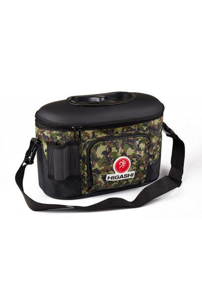 Кан рыболовный Higashi Live bait box 7,5 л Green Digital Camo