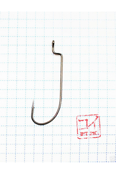 Крючок Koi OShaughnessy Worm № 2/0, BN, офсетный (10 шт.) KH6191-2/0BN