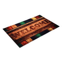 Коврик влаговпитывающий Vortex Samba Welcome 50х80 см 24154