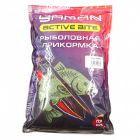 Прикормка Yaman Active Bite Карась (анис), цв. зелёный, 900 г Y-AB-01