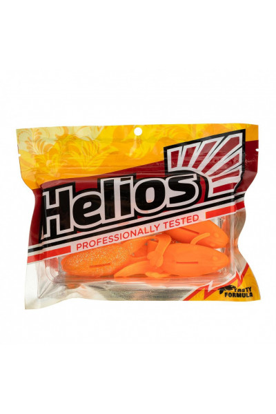 Лягушка Helios Crazy Frog 3,55/9,0 см, цвет Orange & Sparkles 4 шт HS-23-022