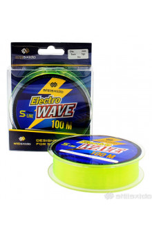 Леска Shii Saido Electro wave, 100 м, 0,309 мм, до 7,01 кг, желтая SSE100-0,309