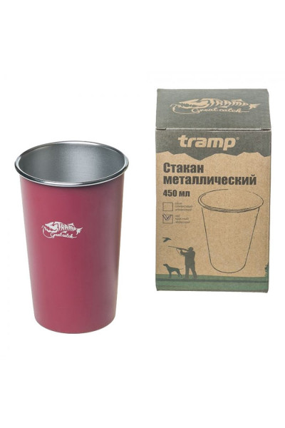 Стакан Tramp 450мл красный TRC-099