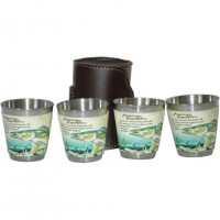 Набор стопок Helios Рыба 60 мл А12