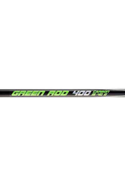 Удилище маховое Nisus Green Rod carbon 4м (15-40г) без колец N-GR-400