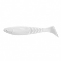 Виброхвост Helios Slash 2,64"/6,7 см, цвет White 10 шт HS-19-001