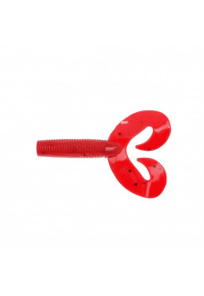 Твистер Helios Credo Double Tail 1,96"/5 см, цвет Pepper Red 10 шт HS-27-030