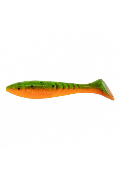 Виброхвост Helios Slash 2,64/6,7 см, цвет Pepper Green & Orange 10 шт HS-19-018