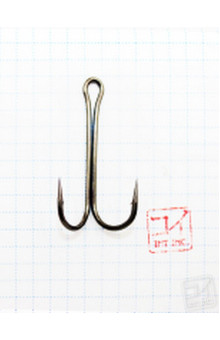 Крючок Koi Double Hook № 3/0 , BN, двойник (10 шт.) KH2301-3/0BN