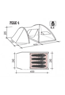 Палатка Indiana Peak 4