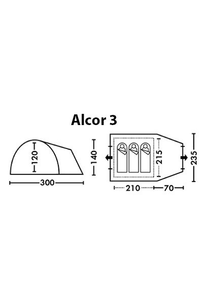 Палатка автомат FHM Alcor 3