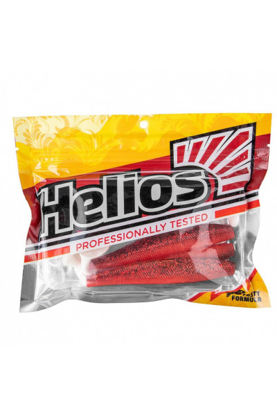 Виброхвост Helios Trofey 5.5/14 см, цвет Red Sparkles WT 4 шт HS-25/1-034