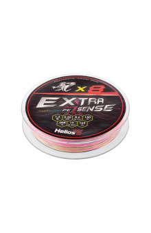 Шнур плетеный Helios Extrasense X8 PE 1.2/19LB 0,20мм 150м Multicolor HS-ES-X8-1.2/19LB