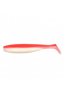 Виброхвост Yaman PRO Sharky Shad, р.5,5 inch, цвет #27 - Red White  (уп 5 шт.) YP-SS55-27