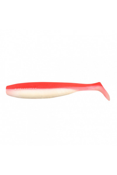 Виброхвост Yaman PRO Sharky Shad, р.5,5 inch, цвет #27 - Red White  (уп 5 шт.) YP-SS55-27