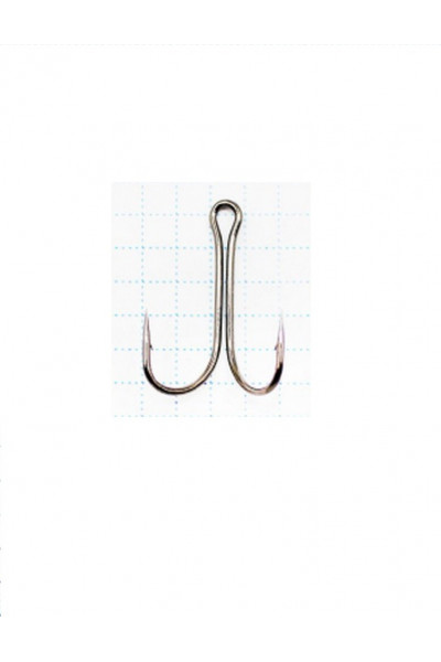 Крючок Koi Short Double Hook № 1 , BN, двойник (10 шт.) KH2311-1BN