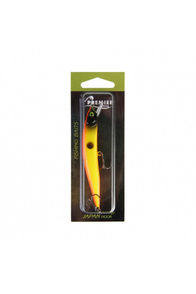 Воблер Premier Fishing Minnow-pro, 8,3г, 90мм (0,4-1,2м) F цвет 10, PR-M90-010