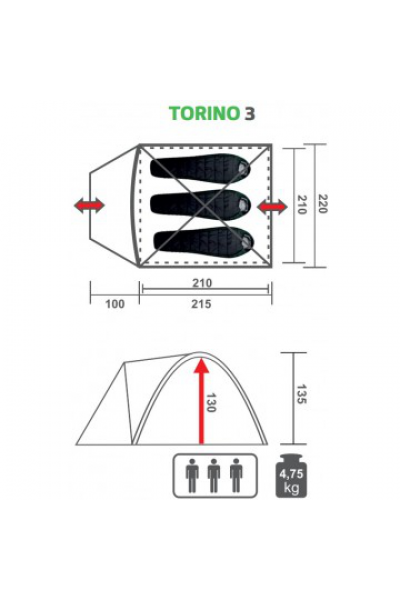 Палатка Premier Fishing Torino-3