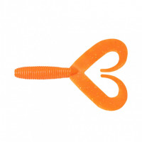 Твистер Yaman PRO Loop-Two, р.4 inch, цвет  #03 - Carrot Gold Flake (уп.5 шт) YP-LT4-03