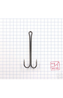 Крючок Koi 3 XL Double Hook № 1/0 , BN, двойник (10 шт.) KH2421-1/0BN